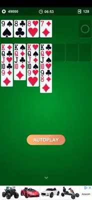 Solitaire android App screenshot 3