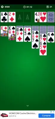 Solitaire android App screenshot 8